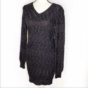 BGBGeneration Long V Neck Sweater Black XS